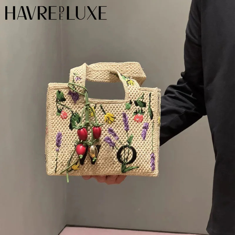 Cowhide Bag Charm Exquisite Tomato String Pendant Woman All-Match Cute Backpack Pendant Bag Accessories 250717