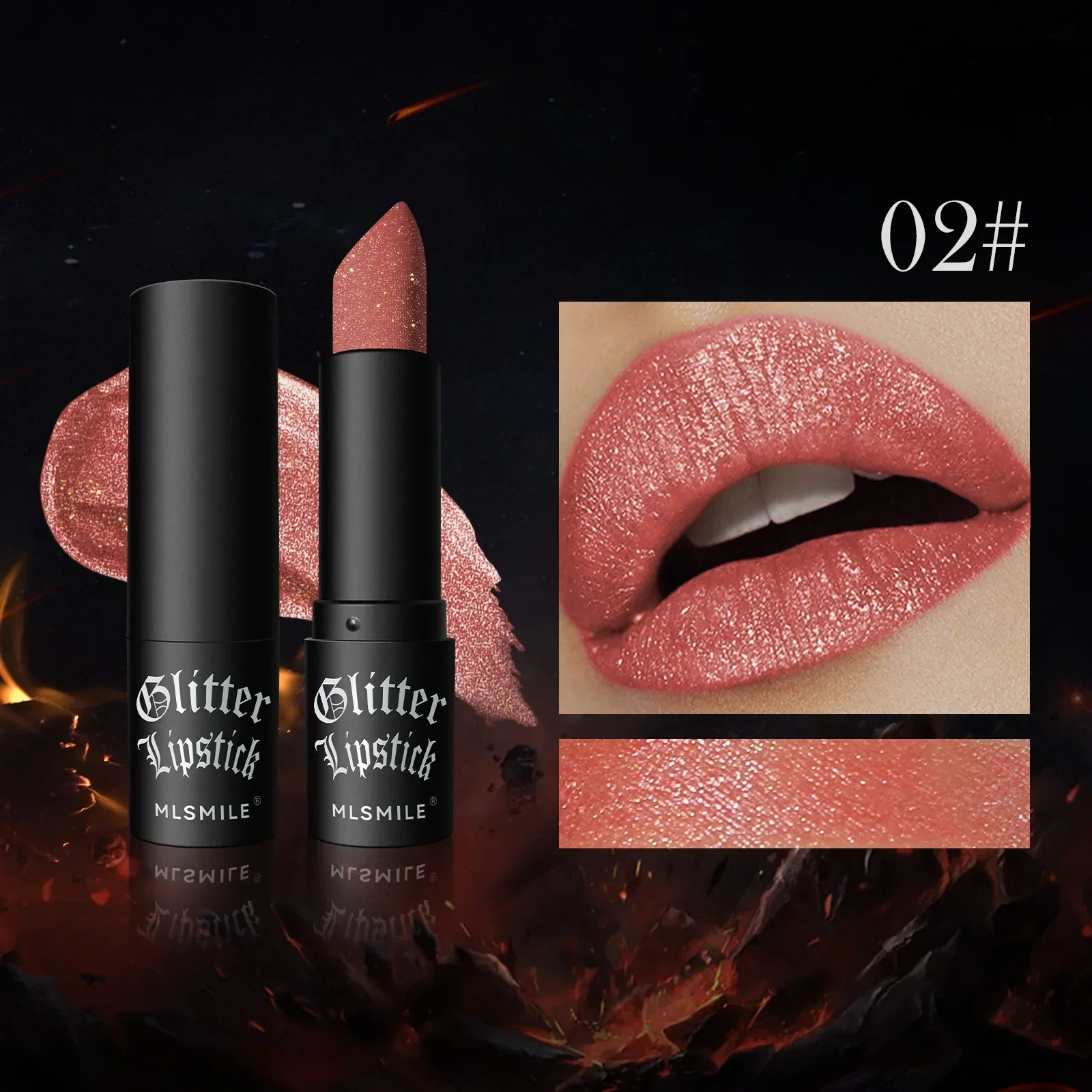 Diamond Lipstick Matte Glitter Lip Tint Balm Waterproof Long Lasting Pearl Shine Lip Gloss White Shimmer Sexy Lip Makeup 250716
