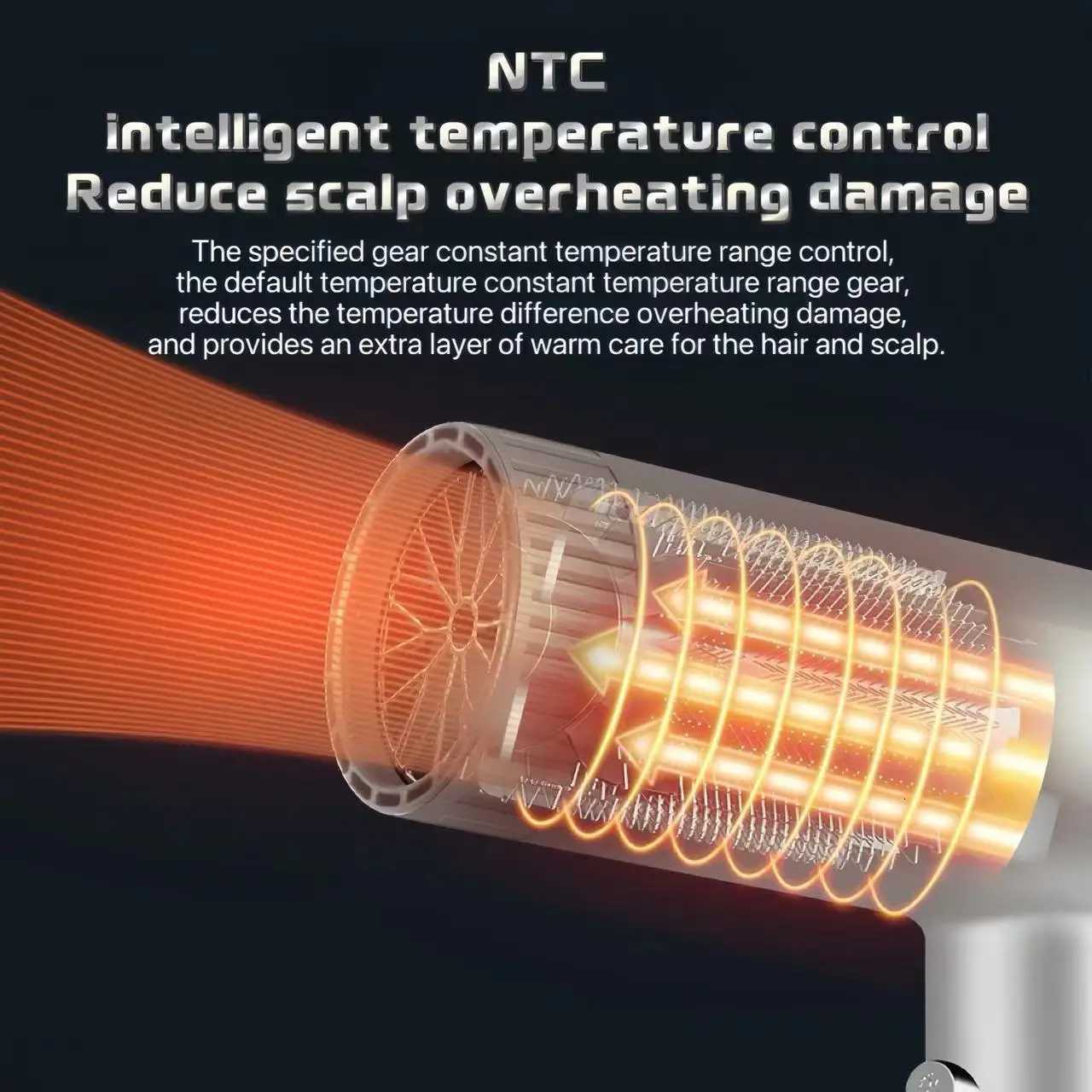 Hair Dryer Professional Negative Ion Hair Care 0 Radiation Chuitz Dryer Low Noise Overheat Protection Personal Care Products W250718