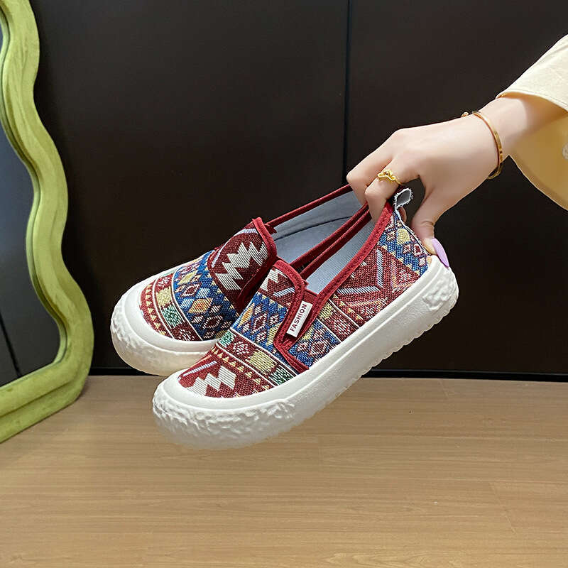 National Free shipping Trend Breathable Canvas Women's Summer 2025 Free shipping New Casual Free shipping Sneakers Versatile Sports Shoes FB5505