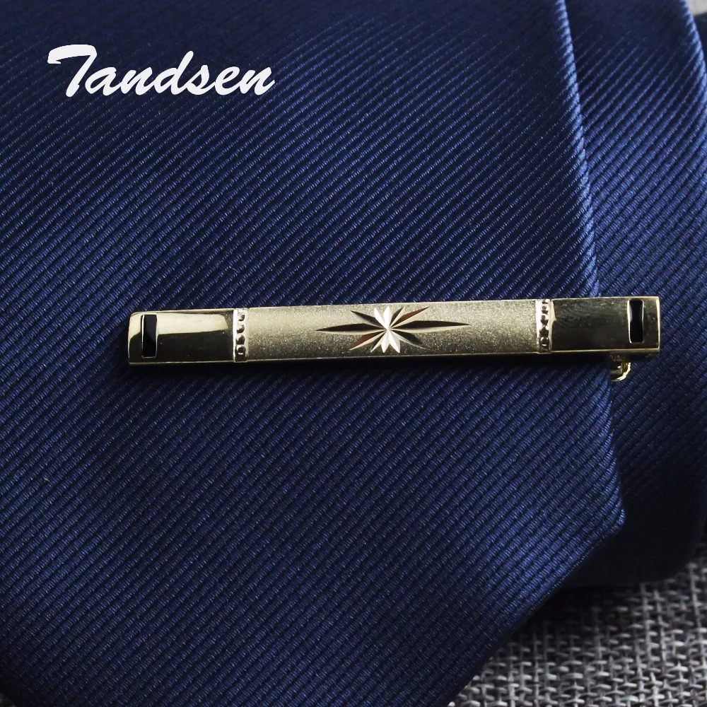 Tie Clip Classic Simple Style Pin Clasp Bar Rose Gold Color Male Business Necktie Metal Men Jewelry 250715