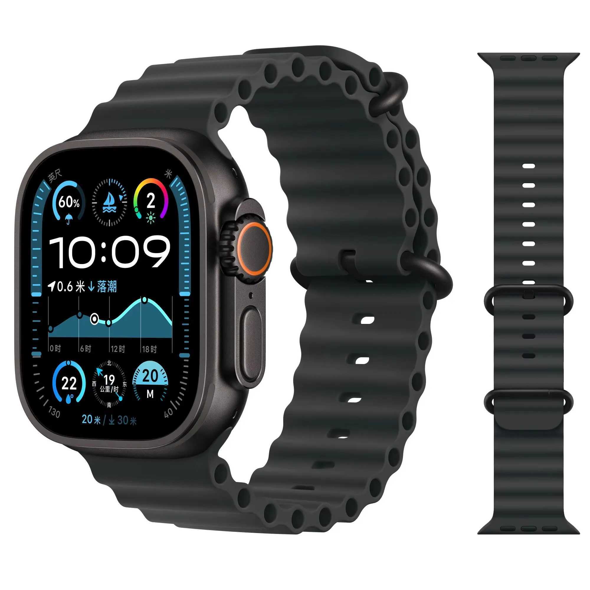 Straps for Apple Watch Band 44mm 40mm 45mm 49mm 41mm 42mm 38mm 46mm ocean bracelet correa iWatch series 7 6 3 se 8 Ultra 2 9 10 L250718