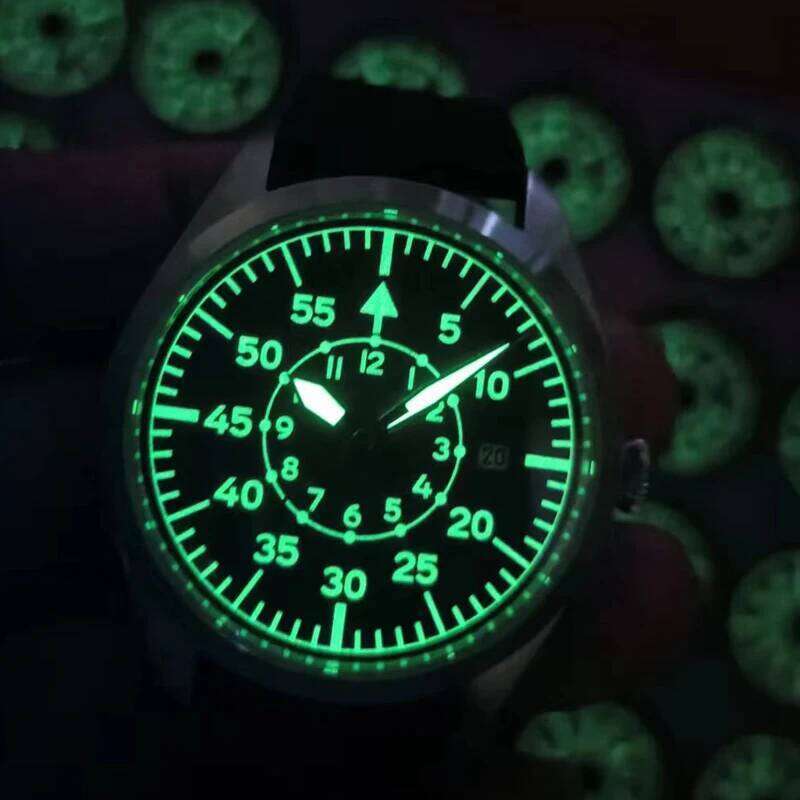 Flieger Pilot Watch A Type B Aviator Automatic Field Reloj Piloto Relogio Mechanical Wristwatch Orologio Pilota Montre Pilote free shipping