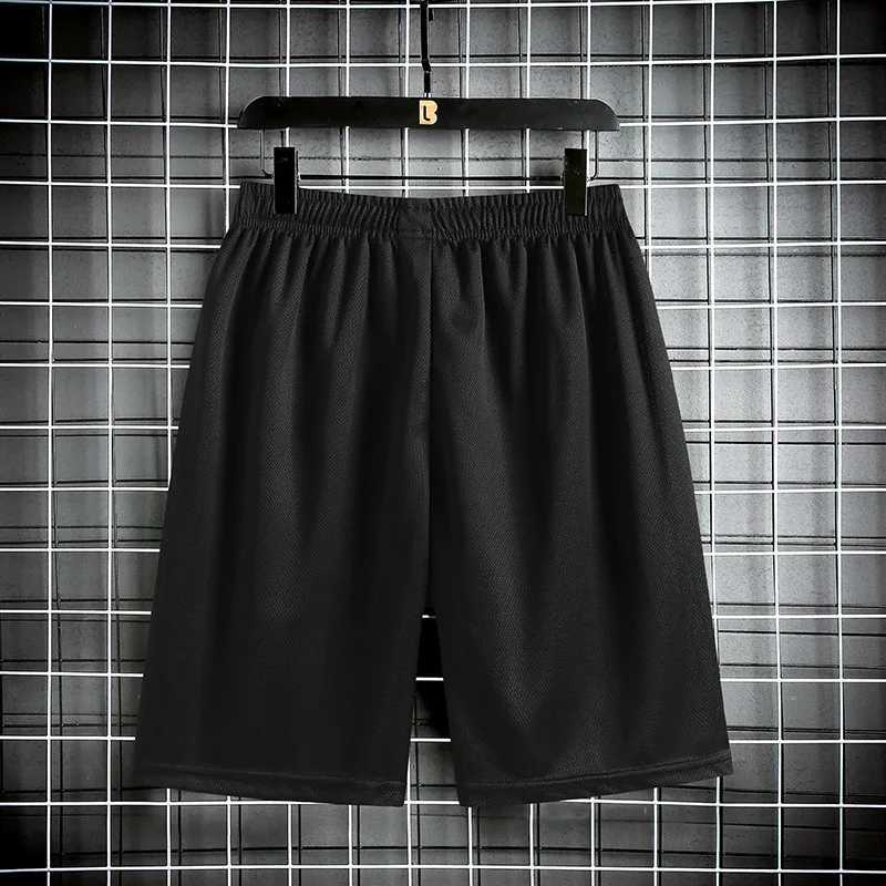 Striped shorts mens and womens outdoor running and fitness pants lightweight loose simple trendy and versatile pants Y250814