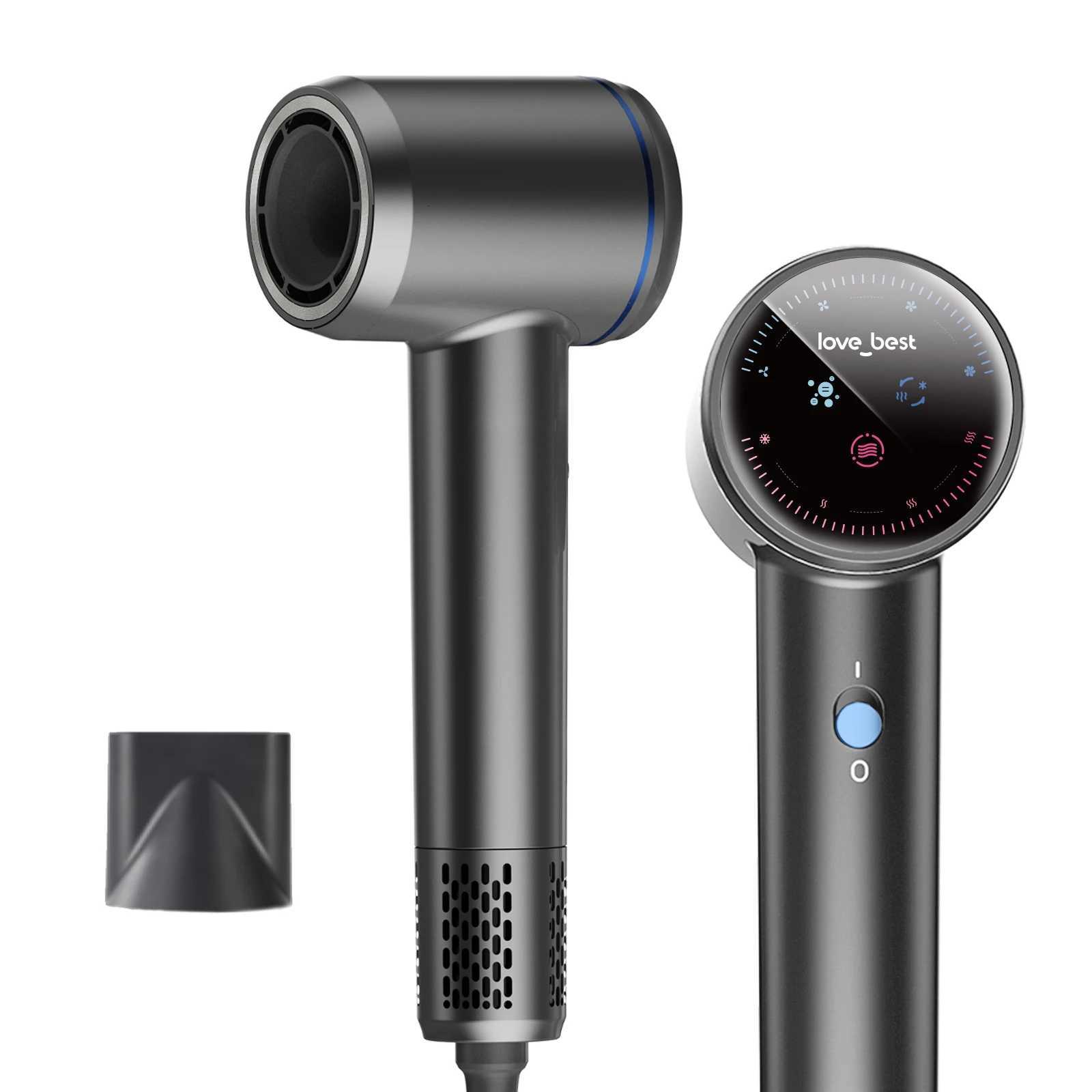 Professional High Speed Hair Dryer 220V 1500W (With EU Adapter) Plasma Leafless Hair Dryers Home Salon Hair Styler Blow Dryer W250718