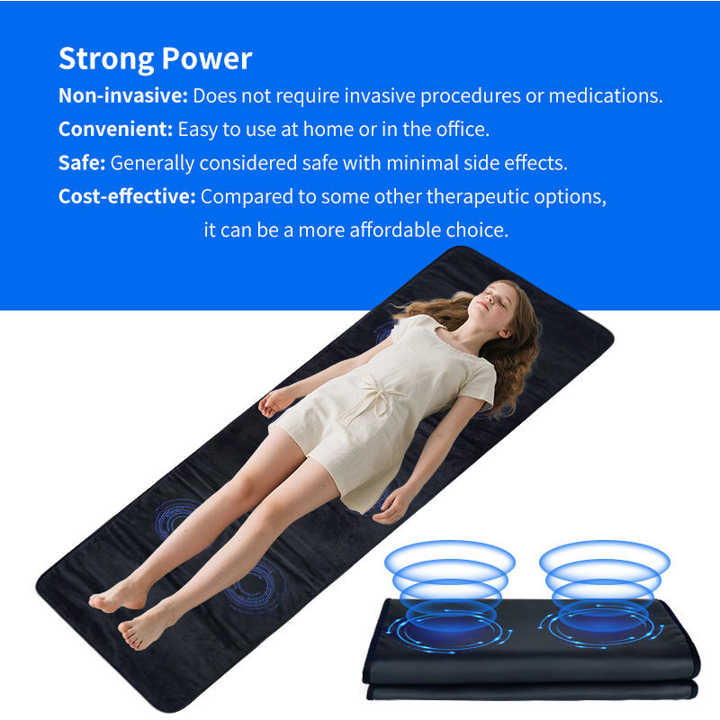 PEMF Therapy Mat-Full Body Magnetic Field Therapy Pad for Natural Healing,Pain Relief,Deep Muscle Massage&Sleep Improvement