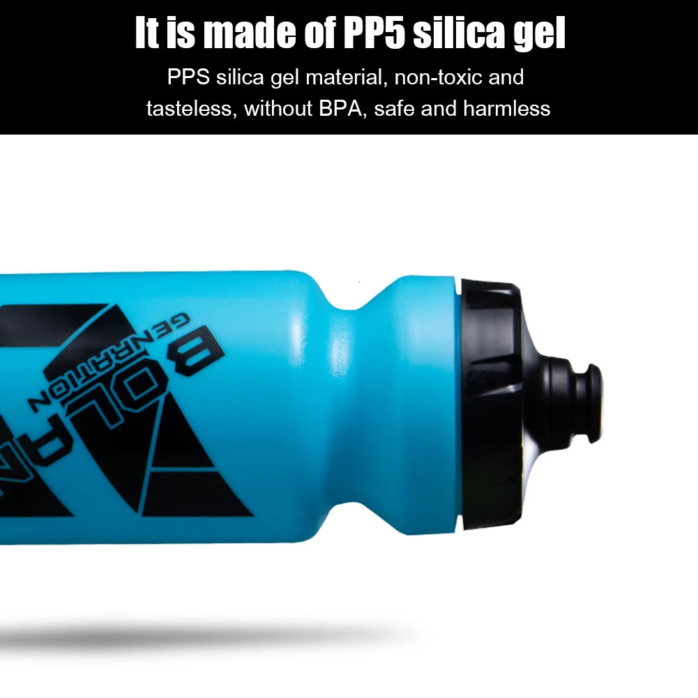 610ml Cycling Water Bottle With Holder Cage Screws Set Outdoor Fitness Sports Bicycle bidon ciclismo 250717