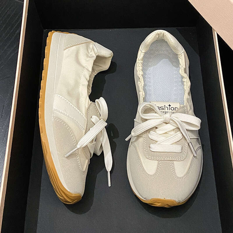 Free shipping 2025 White Sneakers for Women Summer New Korean Style Ins Trend Women's Shoes Casual Sports Versatile Slippers JCF212