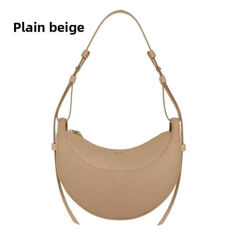 French niche design single shoulder crossbody bag crescent bag Z250718