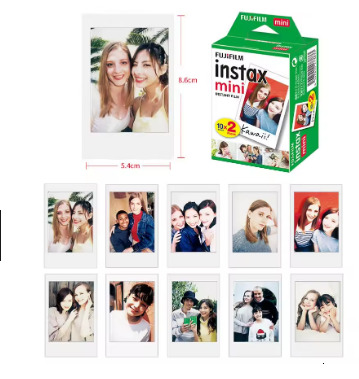 Fujifilm Instax Mini Film White Edge of Film Photo Paper For FUJI Instant Photo Camera Mini 12 11 Mini 9 8 7s 70
