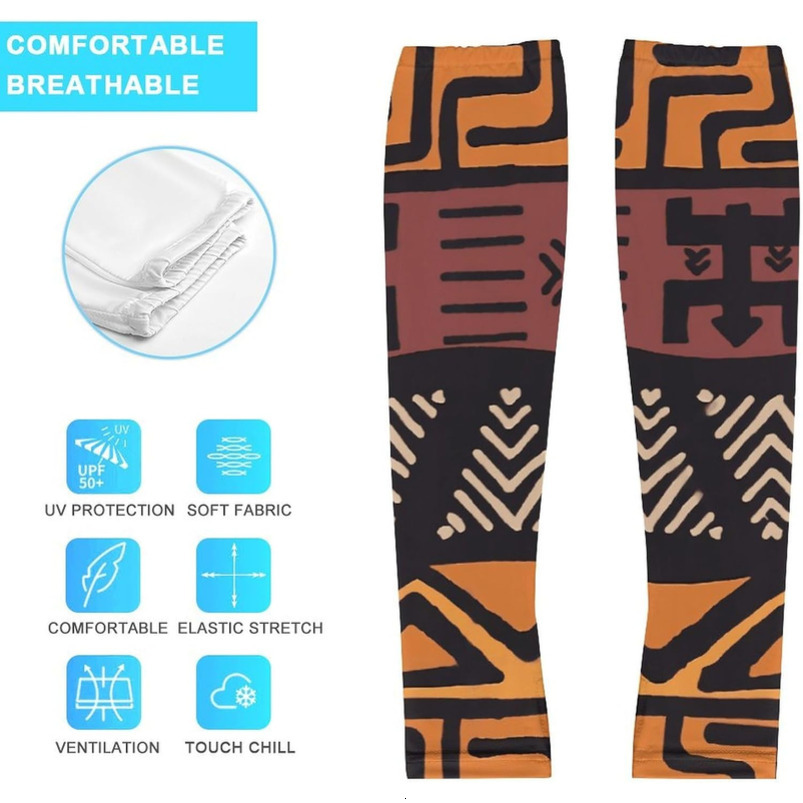 Arrow Black UV Protection Ice Silk Sunscreen Sleeve, Outdoor Summer Sports