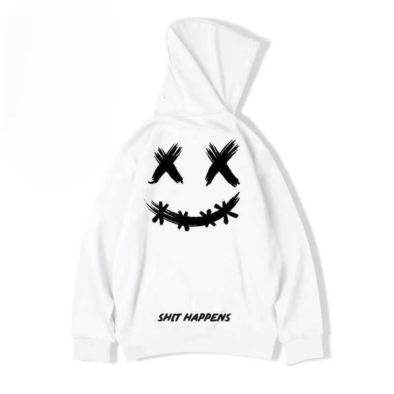 8XL Men Oversized Pullover Hoodie Fashion Loose American Trendy Hip Hop Marshmallow Print Long Sleeve Couple Clothes X250718