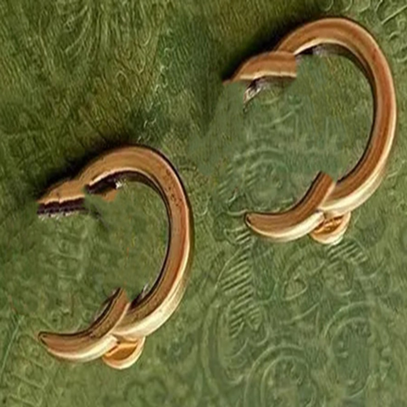 Elegant Dual-Letter Charm Earring Set with Engraved Design for Women - Includes Gift Box, Perfect for Parties & Anniversaries