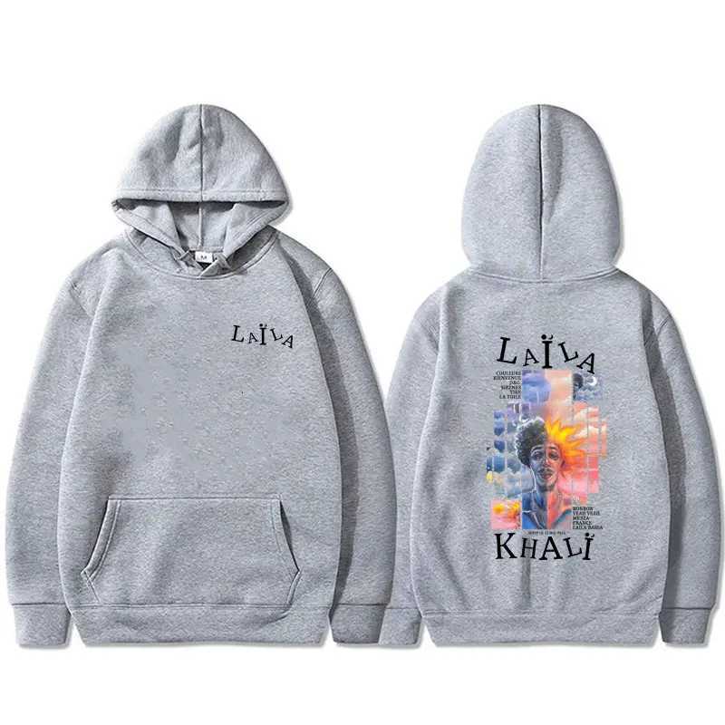 Rapper Khali Lala Graphic Hoodie Men Women Hip Hop Fashion Pop Music Hooded Sweatshirt Mens Casual Vintage Hoodies Streetwear X250718