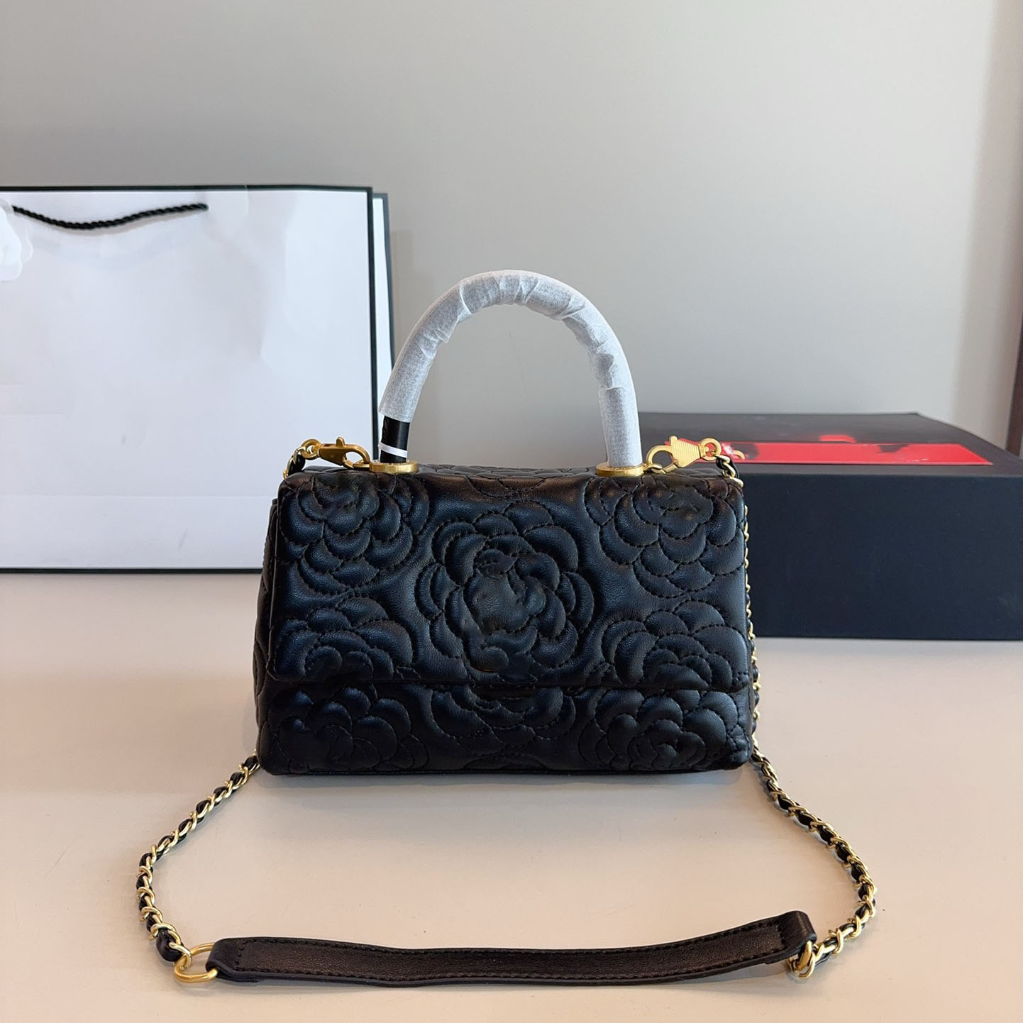 designer bags women CrossBody chain purse embroidery Jacquard evening bags Zipper Jacquard Leather flower handle bags Diagonal Strap luxurys Square Bag 230915