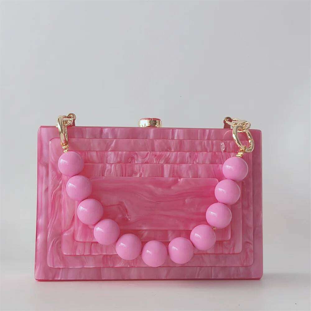 Designer Imitation Fashion Makeup New Handbag Pink Purse Shoulder Wal Ladies Brand Novelties Female Crossbody Bag