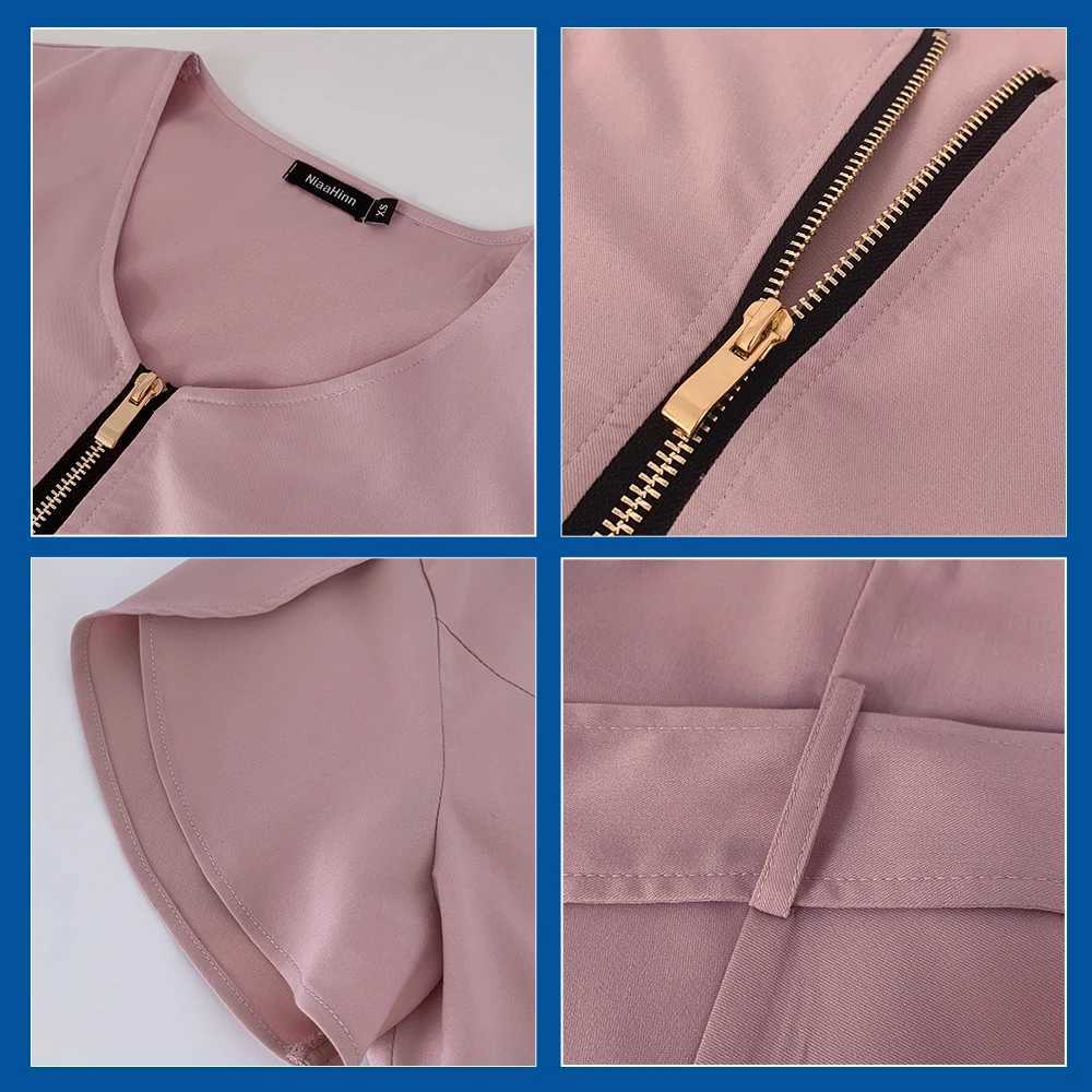 Beauty Salon Work Uniforms Short-sleeved Health Service Work Suit Pet Scrubs Costume Women Clothes Scrubs Medical Uniforms Women Z250718