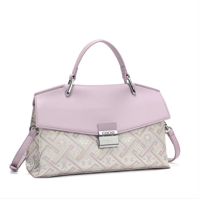 COCIO designer Shoulder Bags new light luxury high-quality handbag genuine leather mailman bag free shipping