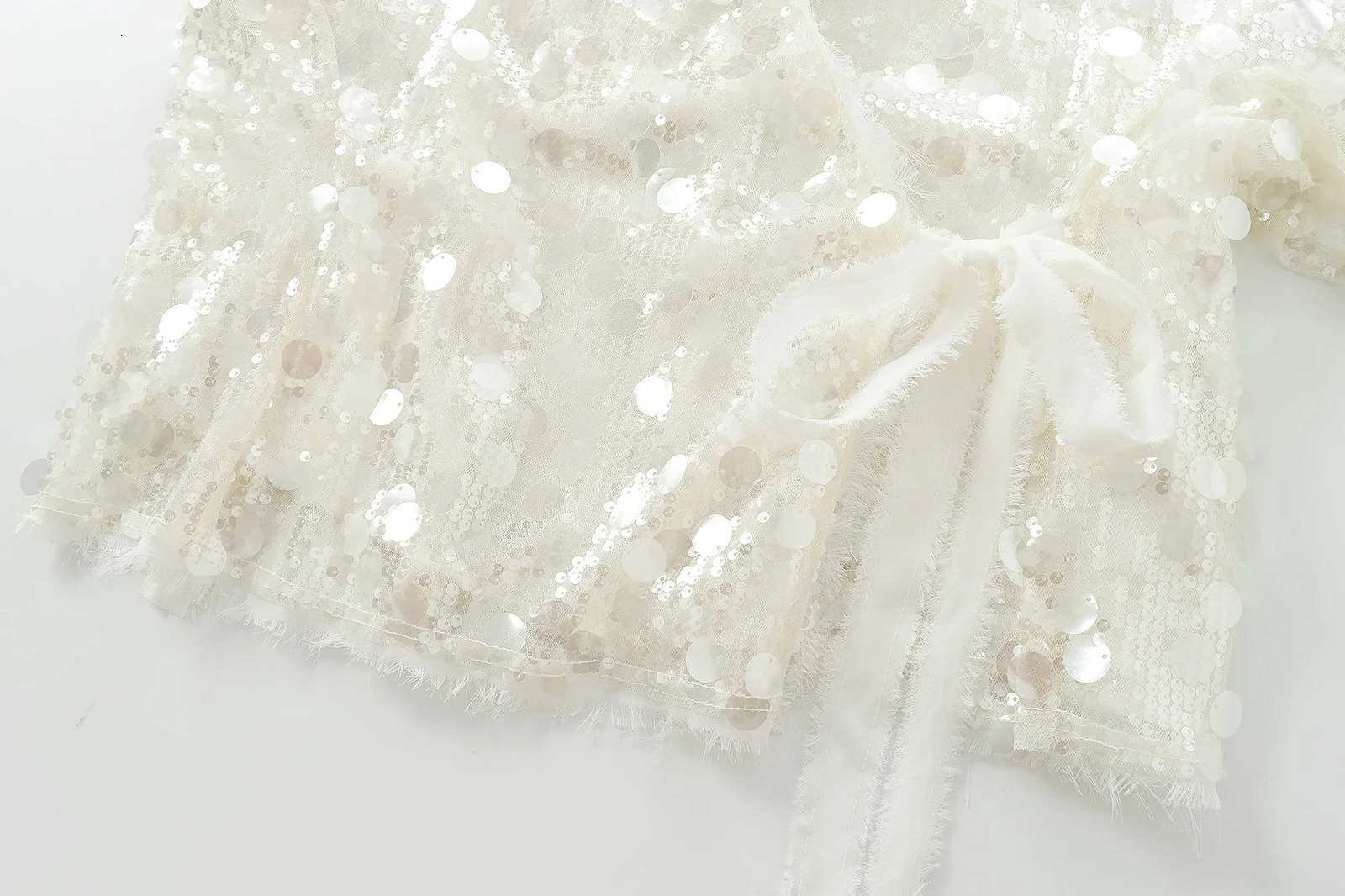 Autumn Womens Clothing European And American Style Fashion Versatile Series Bead Decoration Kimono Style Outcoat 250715