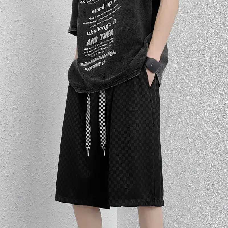 Blue Baggy with Pockets Loose Male Short Pants Drawstring Wide in Bulk Summer No 3 Quarter Hot Deals Casual XL Mens Shorts W250718