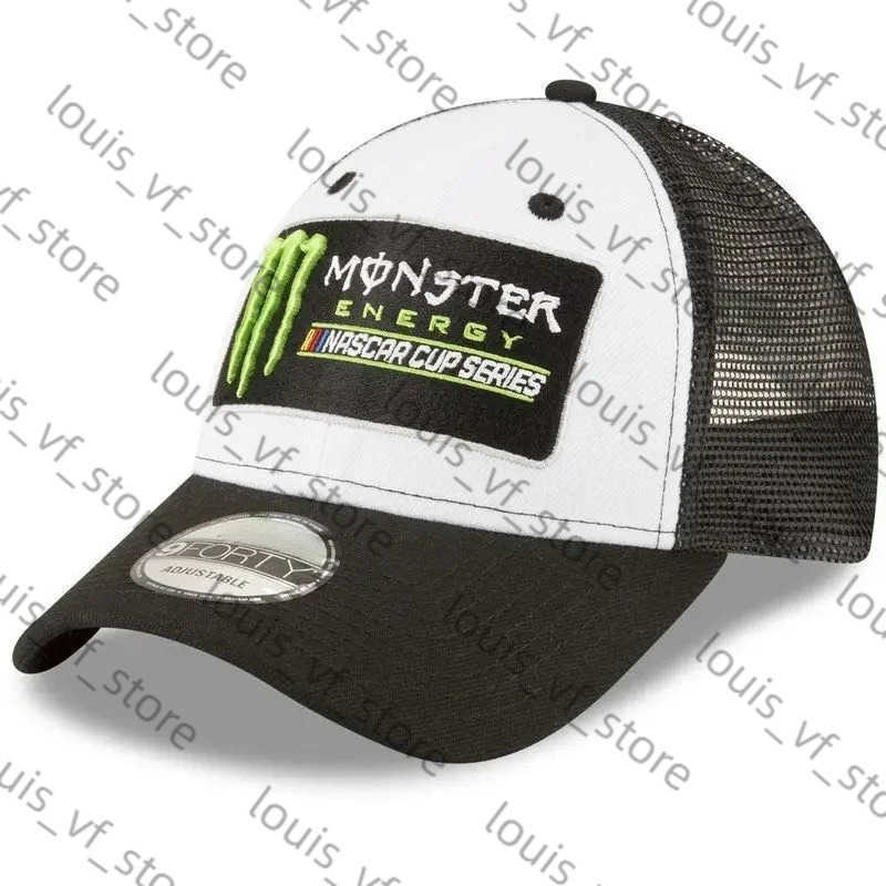 2025 New Monster Embroidered Baseball Hat Summer Mens and Womens Sunscreen Hat Racing Baseball Hat H250718