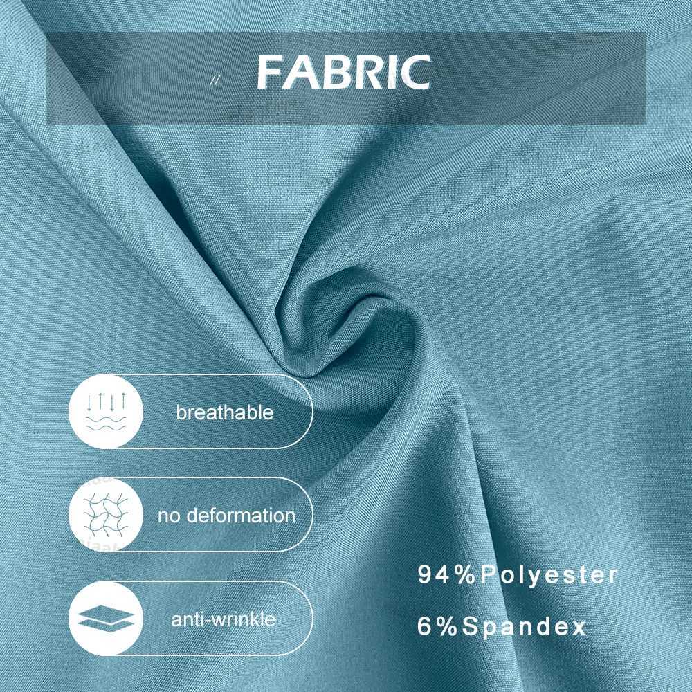 Niaahinn Medical Scrub Uniform Set Nursing Hospital Short Sleeves Top Pants Sets Nurse Uniform Fit Wholesale Spandex Scrubs Suit Z250718