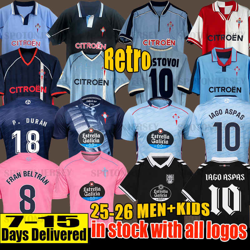 Camiseta de Futbol RC Celtas de Vigo 2025 Special Celtas Vigo 2025 Oliveira Dos Cen Anos Kit Celtas soccer jersey football shirts 25 26