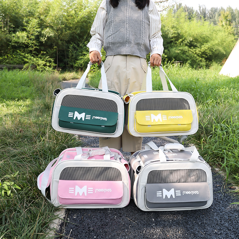 Beni Pet All Season Breathable Pet Carrier Compact Folding Back Pack For Cats On-The-GO