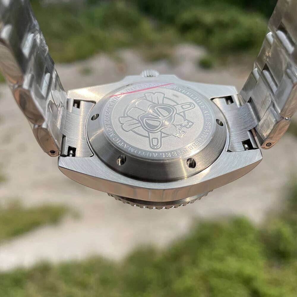 STEELDIVE SD1953 Black Dial Green Ceramic Bezel NH35 Automatic Watch 300M Waterproof Sapphire Glass Men Dive Watches free shipping