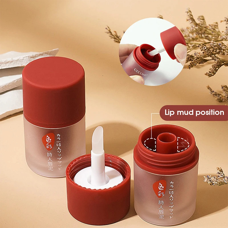 Monochrome lip gloss matte lip glaze waterproof sweat resistant non staining cup non fading lip gloss 250717