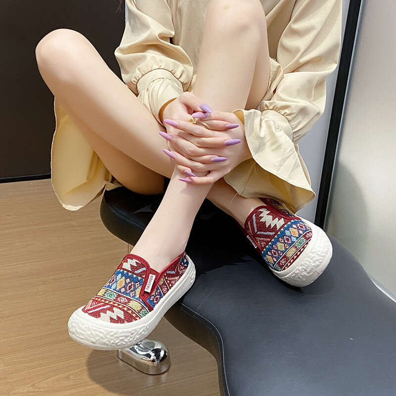 National Free shipping Trend Breathable Canvas Women's Summer 2025 Free shipping New Casual Free shipping Sneakers Versatile Sports Shoes FB5505