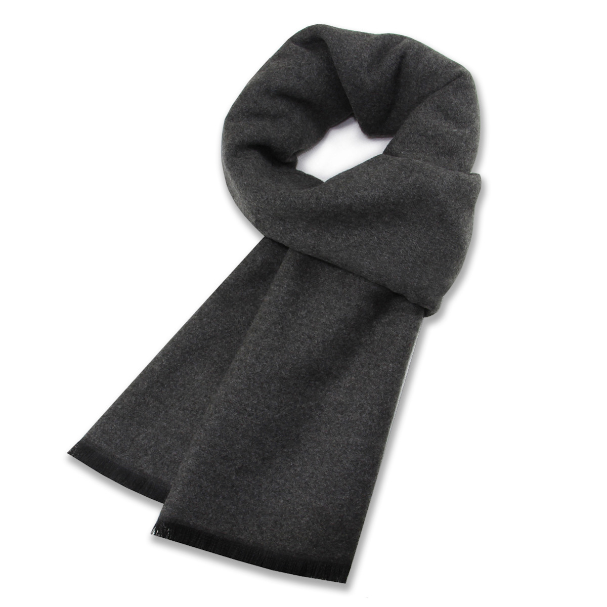 K1396 Pure color wool red scarf spot wholesale embroidery l company annual meeting gift red scarf