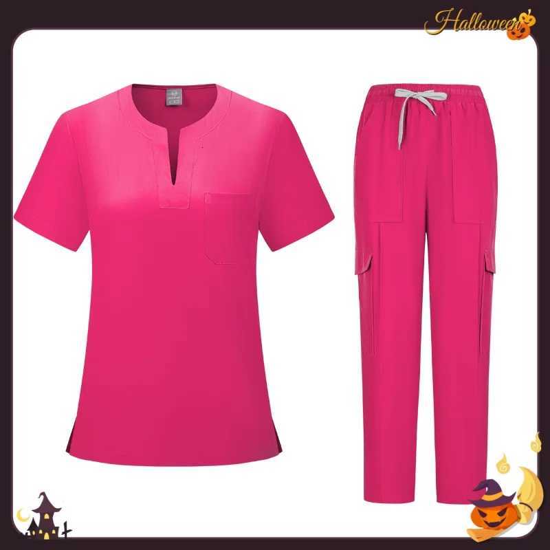 Clinic Uniform Medical Hospital Nurse Uniform Mens Scrub Set Beauty SPA Work Clothes Women Dental Beauty Scrub Surgical Gown Men Z250718