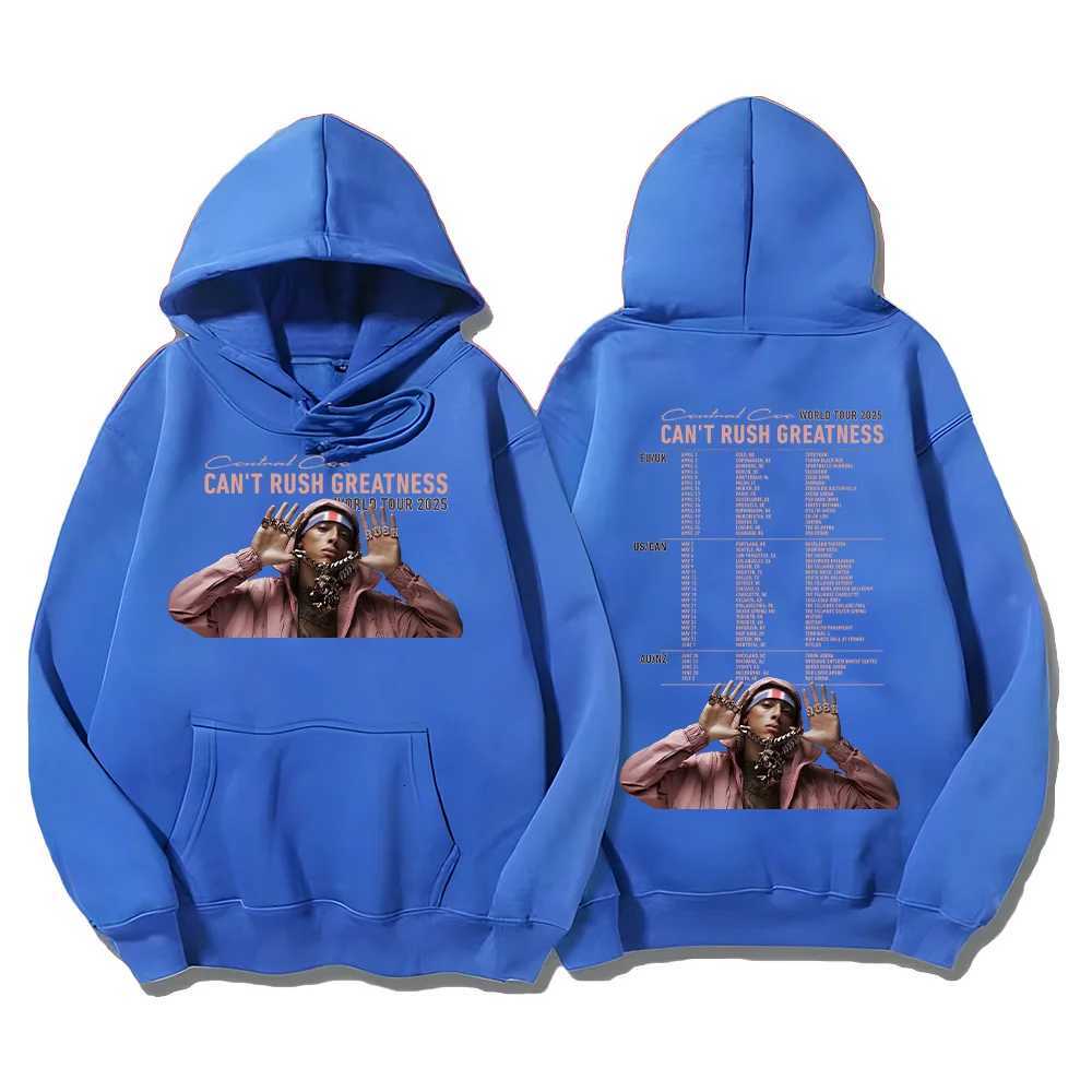 rapper Central Cee Hoodies Cant Rush Greatness Tour 2025 Clothing New Women Men Long Sleeve Casual Sweatshirt Fashion Pullovers XJ250717