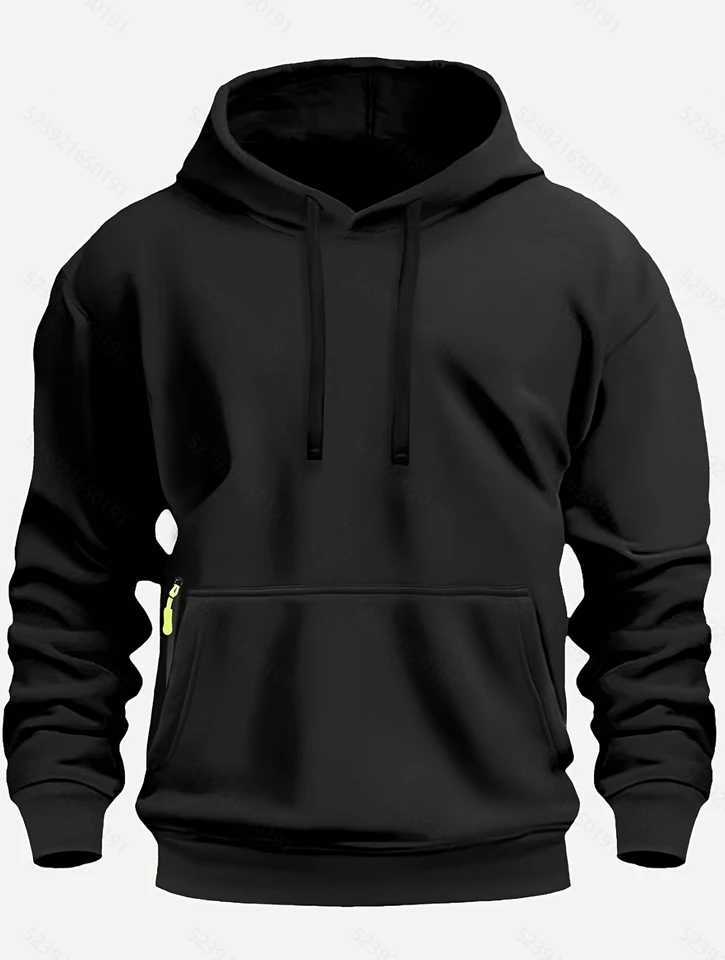 2025 Mens Hooded Hoodie Spring and Autumn Style Trendy Hooded Casual Sports Fashion for Young Men Comfortable and Versatile XJ250714
