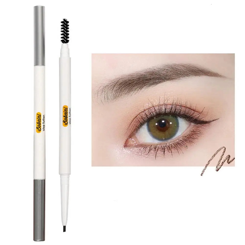 Waterproof Fine Eyebrow Pencil Double-head Automatic Eye 6 Brow Professional Sculptor Colors Thin Natural Pointed Makeup Ey I3Q0 250712