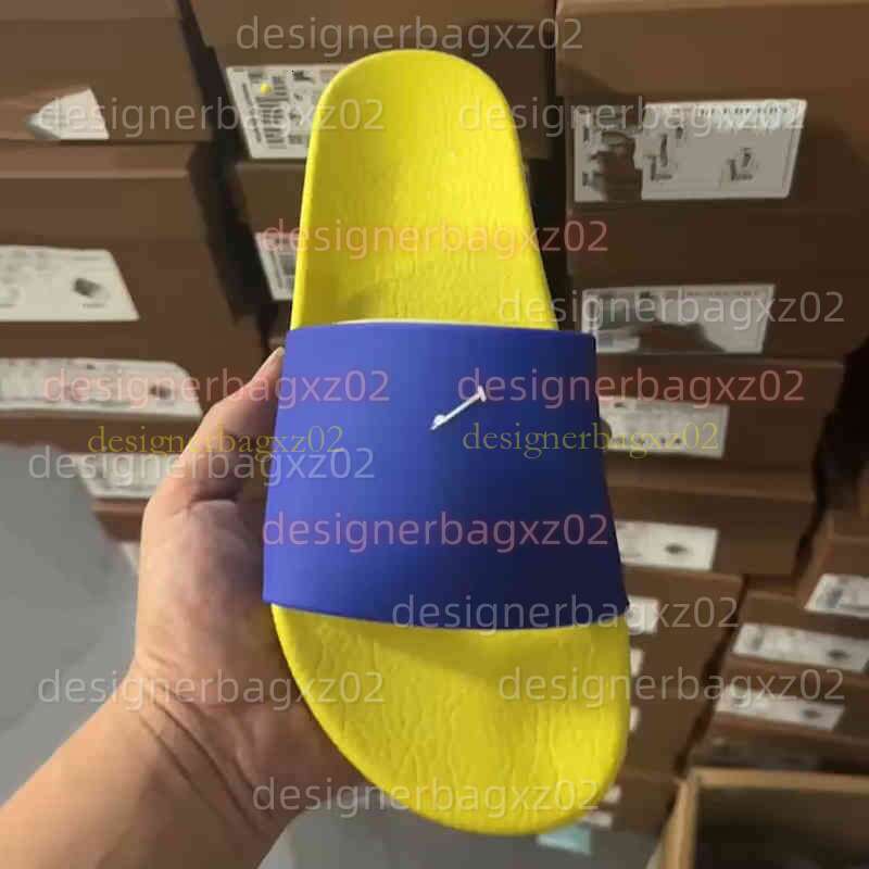 Designer Shoes Polos Sandals Ralphtlaurent Asia Europe Large Size Mens Pony Slide Sandals New Style High Quality Flat Slippers Mens Kurt Slippers Beach Sandals