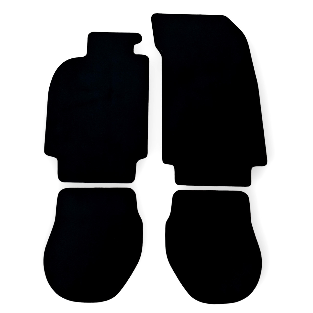 Car Floor Mats For Porsche 911 Velour Waterproof Black Carpet Rugs Auto Liners