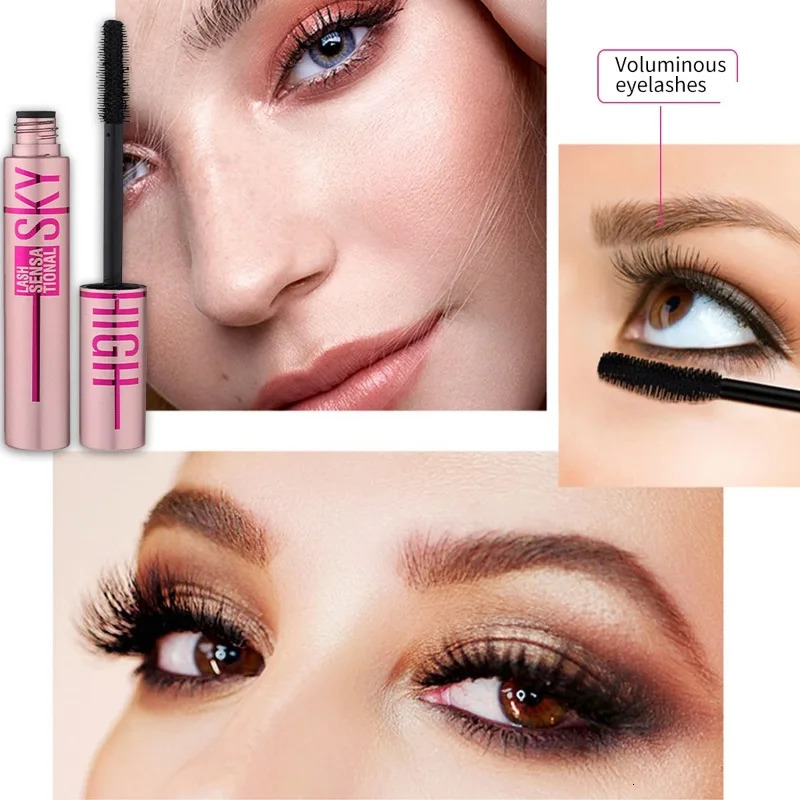 Eyelashes Lengthening 4D Mascara - Lengthening Thickening Waterproof Sweat-Resistant Silky LashNon-Smudging Easy to Remove 250717