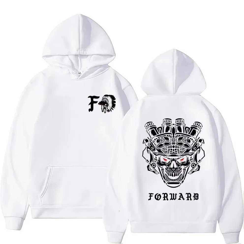 Forward Observations Group Skull Double Sided Print Hoodie Male Fashion Pullover Men Womens Vintage Casual Hoodies X2507181