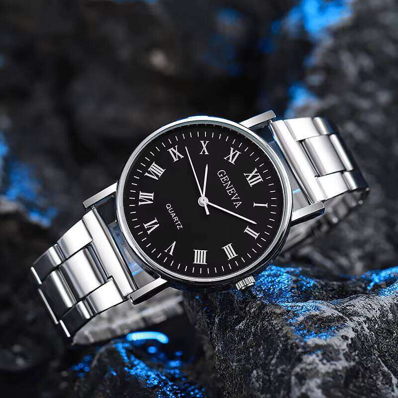 Men's Quartz Watch - 38mm Stainless Steel Casual Watch with Waterproof Dress Watch | Digital/Analog Display(6 Styles)