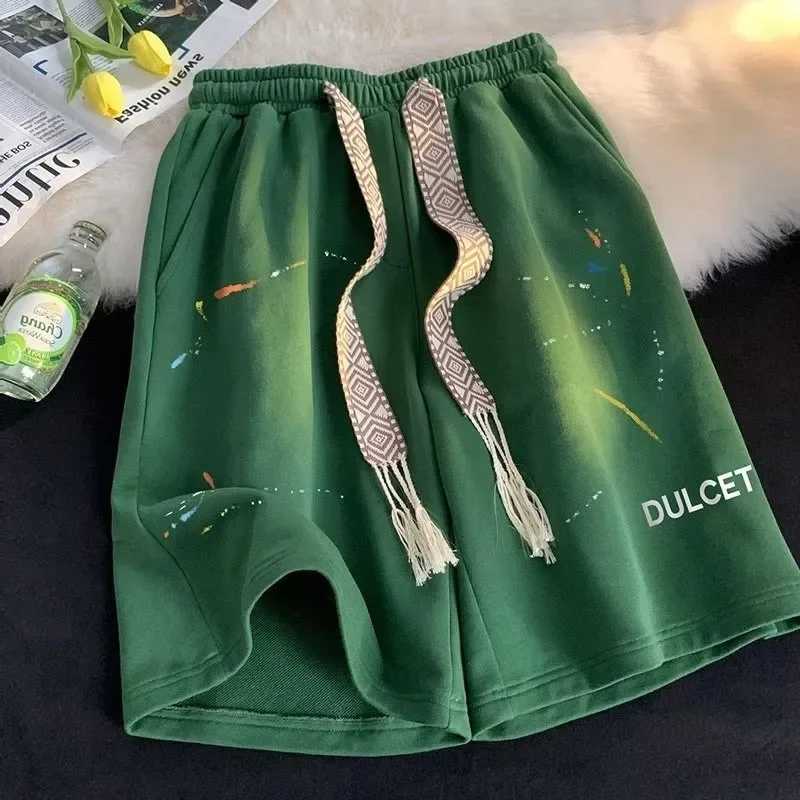 Men Shorts Casual Short Pants Oversize Size Beach Shorts Fashion Fun Letters Print Sports Shorts Five Points Shorts Drawstring W250718