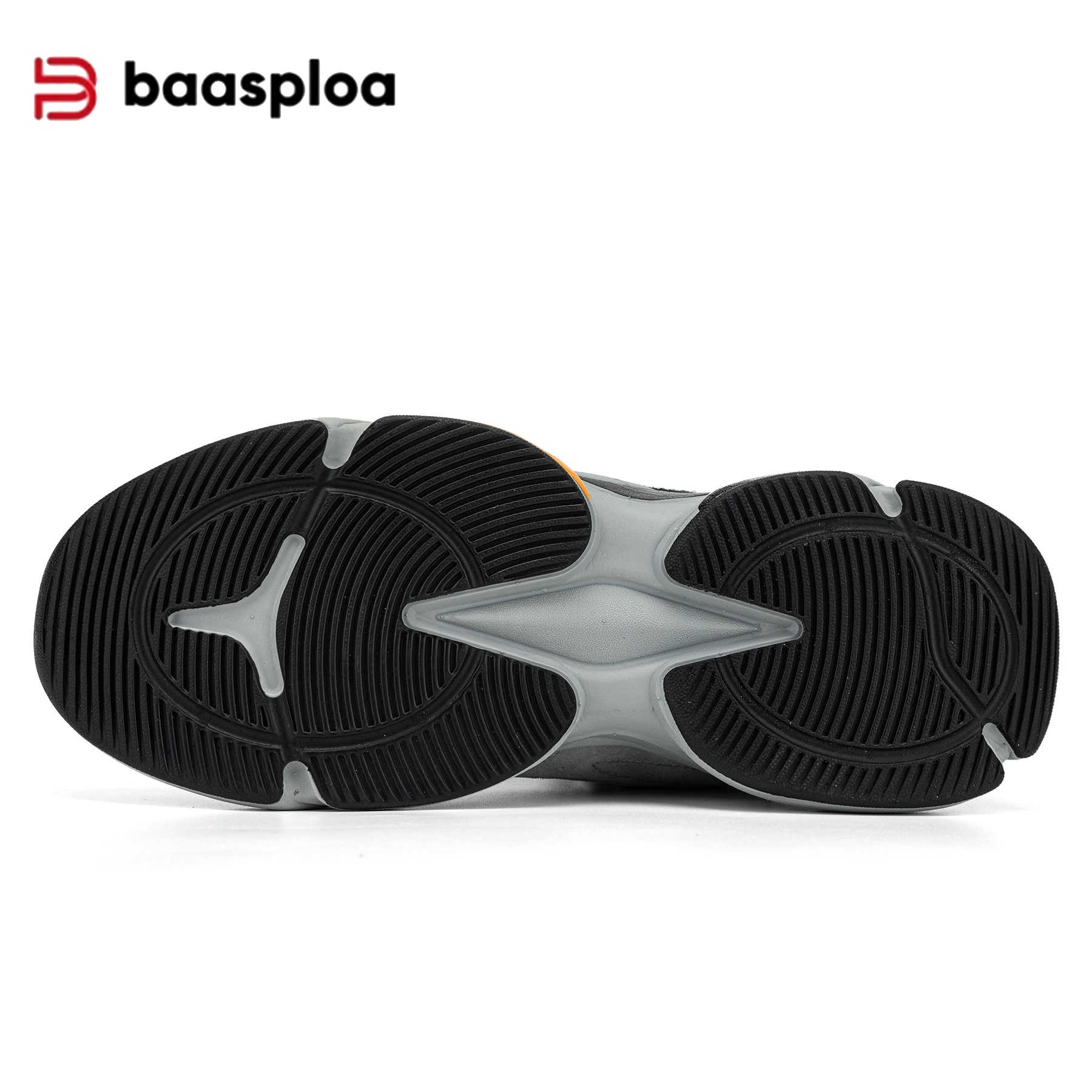 Baasploa Mens Running Shoes Lightweight Breathable Athletic Sneakers for Outdoor Sports Jogging Walking Gym Training Non Slip Durable Comfortable Casu