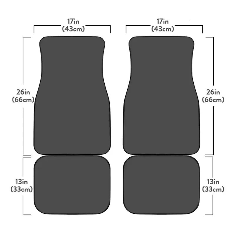 Fashion ed A Set of 4 Universal Fit Animal Print Carpet Floor Mats for CarsTruckSUV Two Tone Pink Zebra Acce 250715