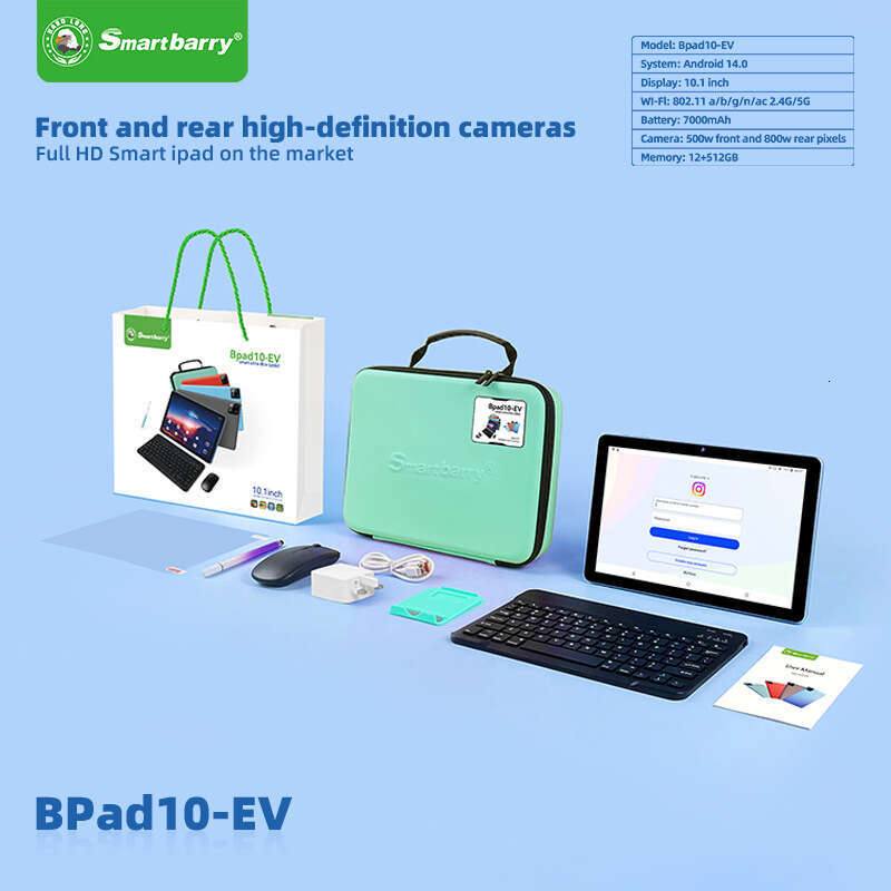 Designer Famous Brand New Inch Tablet Keyboard Storage Bag Russian Local WBOZON