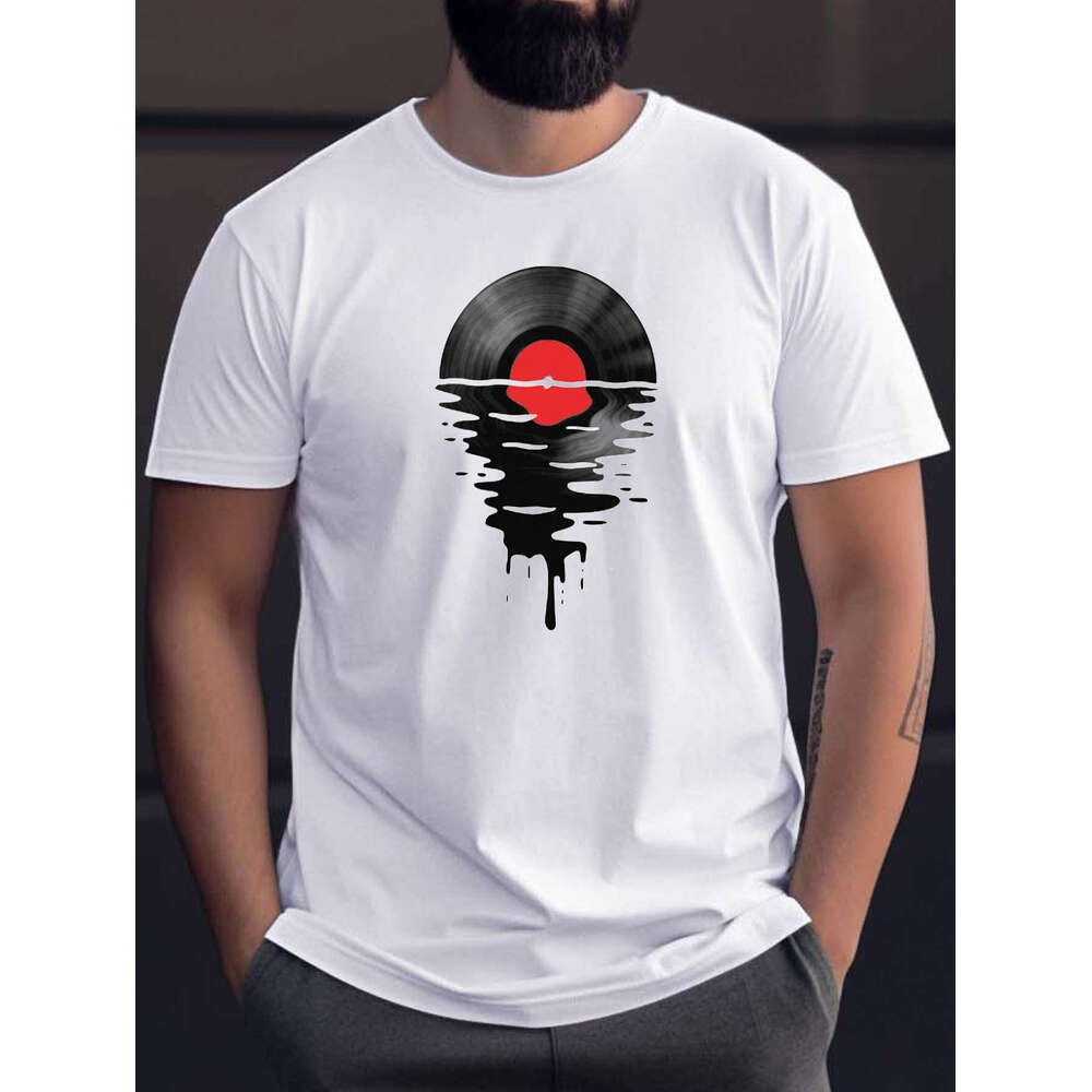 Black T-shirt can be customized with pictures men designer's shirt 180g pure cotton Anti shrinkage water Delivery within 3 days Breathable Fabric