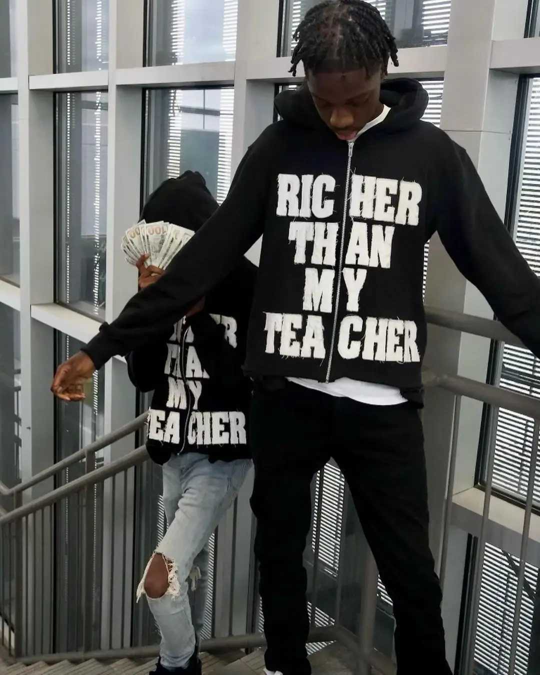 Retro New Black Men Hoodie Fashion Street Clothing Y2K Harajuku Popular Couple Sports Shirt Demon Slayer Hoodies X250718