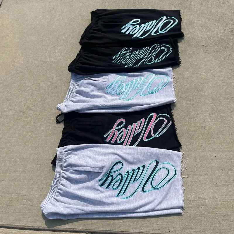 Hip-hop Harajuku High Street Trend Brand Oversized Sports Shorts Men Y2K 2025 New Summer Casual Retro Rock Loose Wide Legs Women W250718