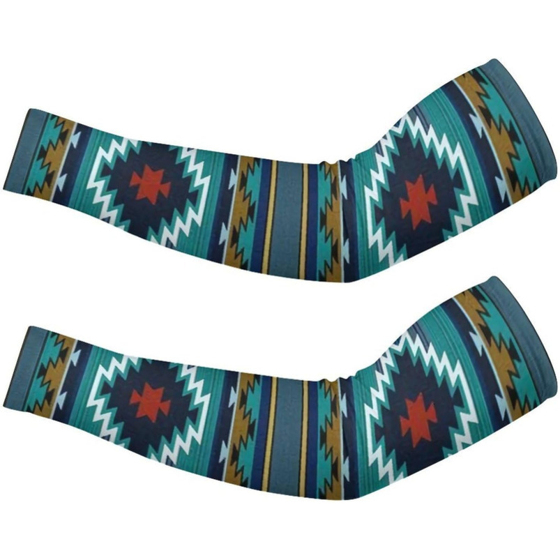 Charcoal Yellow Paisley UV Protection Ice Silk Sunscreen Sleeve, Outdoor Summer Sports