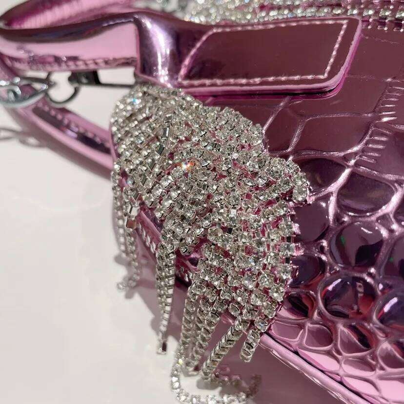 Designer Bags Dia Tassel Evening For Women Bags Clutch Designer Handbag Rhinestone Bag Bucket Purse Wedding Party Luxury Bag